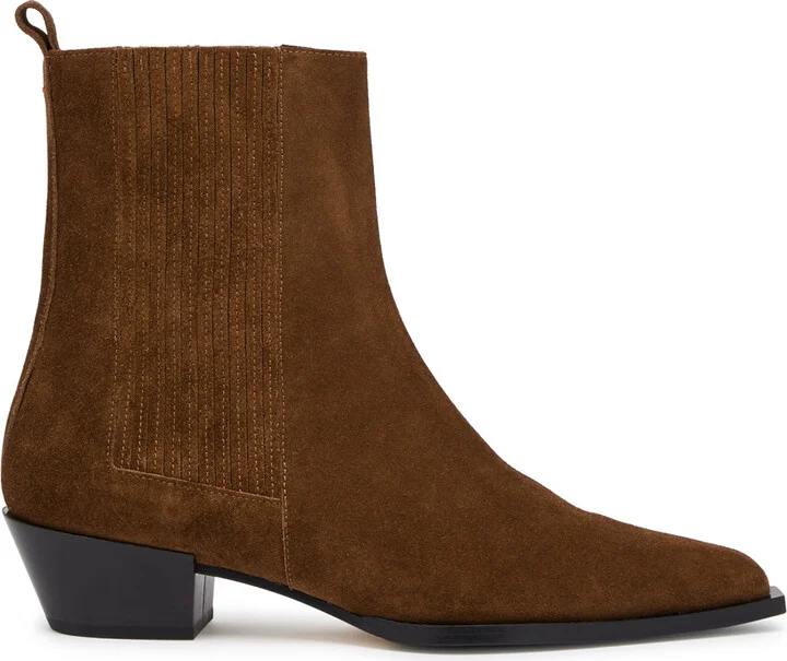 Aeyde Belinda Suede Ankle Boots