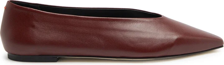 Aeyde Betty Leather Ballet Flats