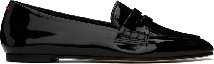 Aeyde Black Alfie Loafers