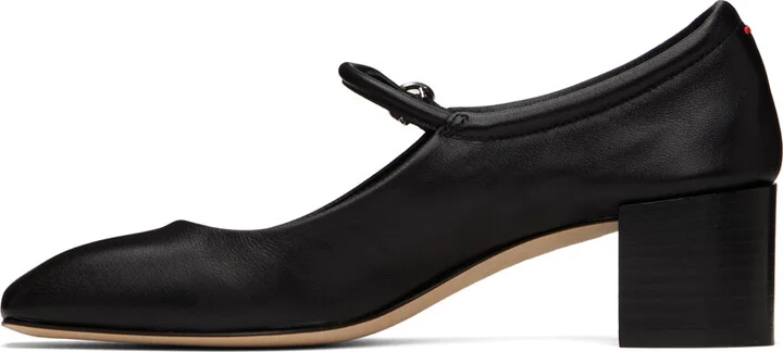 Aeyde Black Aline Mary-Jane Heels - Image 3