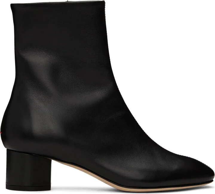 Aeyde Black Allegra Ankle Boots
