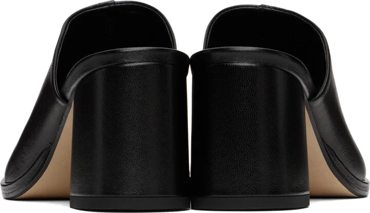 Aeyde Black Amanda Heeled Sandals - Image 2