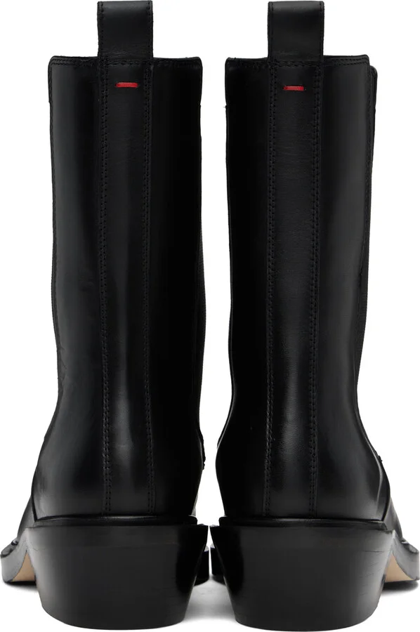 Aeyde Black Antonia Chelsea Boots - Image 2