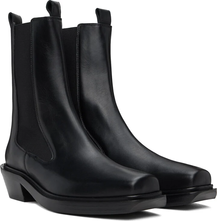 Aeyde Black Antonia Chelsea Boots - Image 4