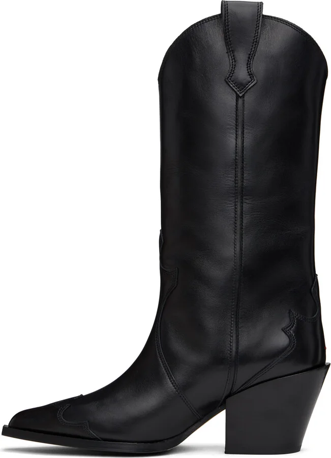 Aeyde Black Ariel Boots - Image 3