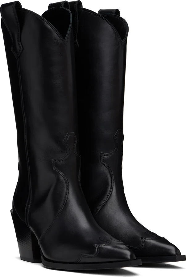 Aeyde Black Ariel Boots - Image 4