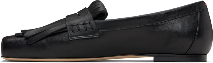 Aeyde Black Belen Loafers - Image 3