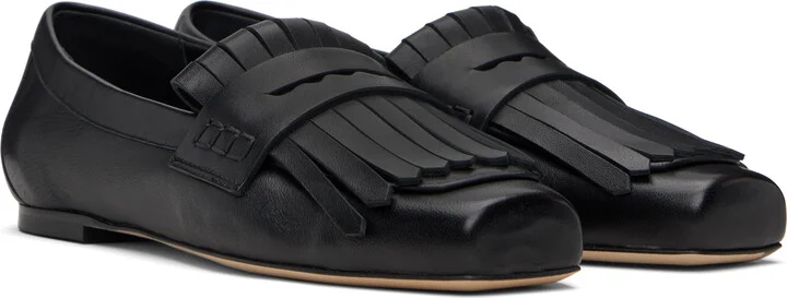 Aeyde Black Belen Loafers - Image 4