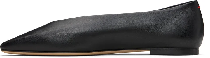Aeyde Black Betty Square-Toe Ballerina Flats - Image 3