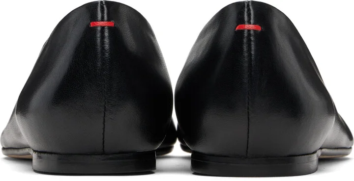 Aeyde Black Cassy Pointed-Toe Ballerina Flats - Image 2