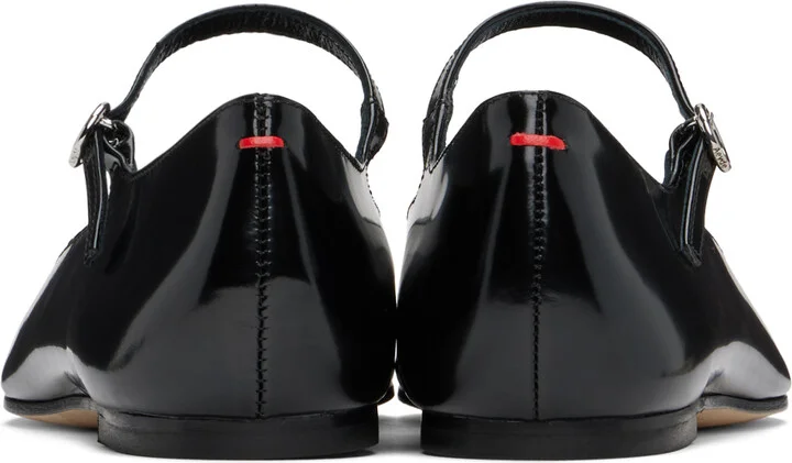 Aeyde Black Cleo Ballerina Flats - Image 2