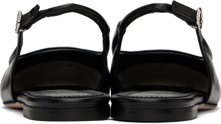 Aeyde Black Dani Slippers - Image 2