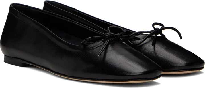 Aeyde Black Delfina Ballerina Flats - Image 4