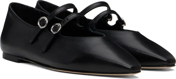 Aeyde Black Franny Ballerina Flats - Image 4