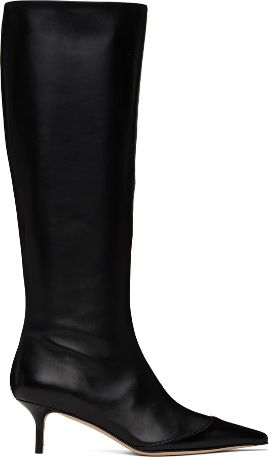 Aeyde Black Harper Tall Boots