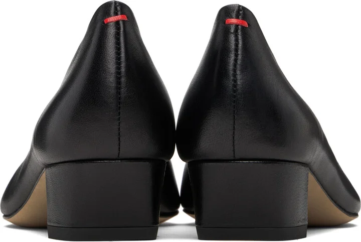 Aeyde Black Helia Low-Cut Heels - Image 2