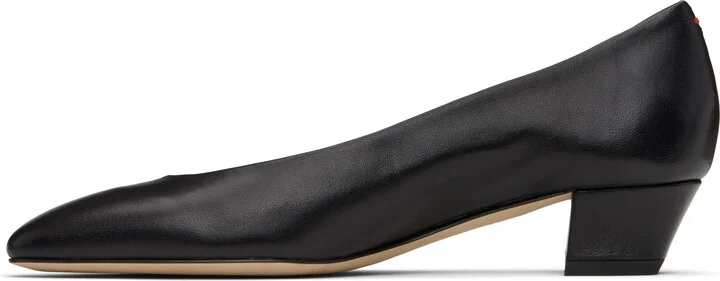 Aeyde Black Helia Low-Cut Heels - Image 3