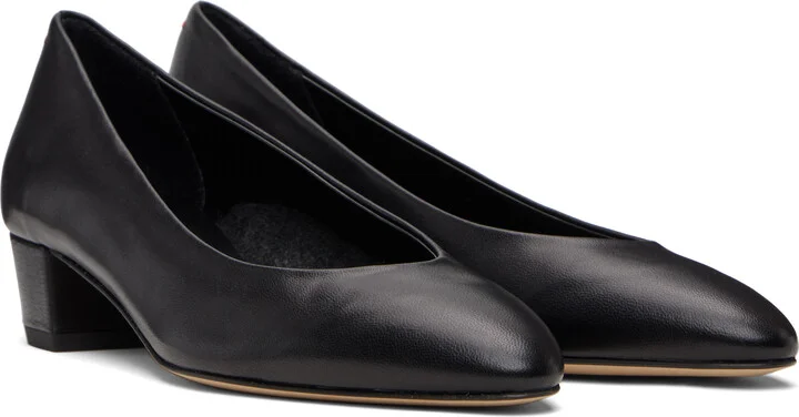 Aeyde Black Helia Low-Cut Heels - Image 4