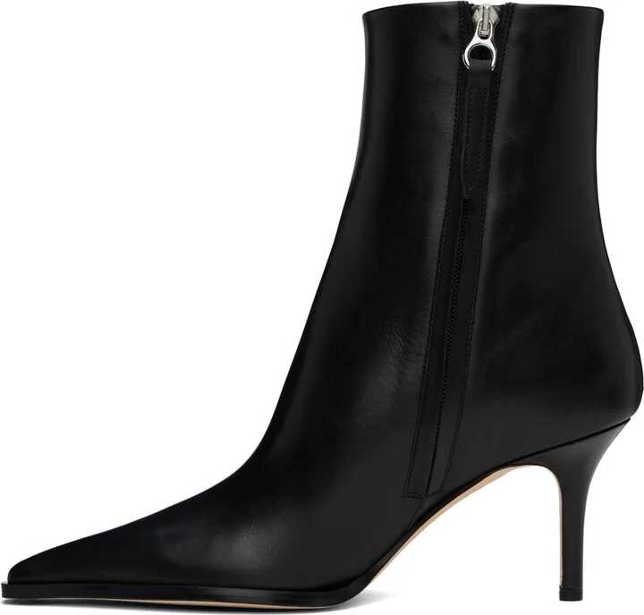 Aeyde Black Hexi Ankle Boots - Image 3