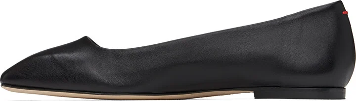 Aeyde Black Ida Ballerina Flats - Image 3