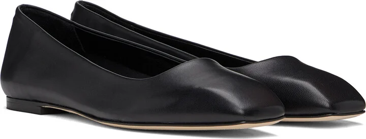 Aeyde Black Ida Ballerina Flats - Image 4
