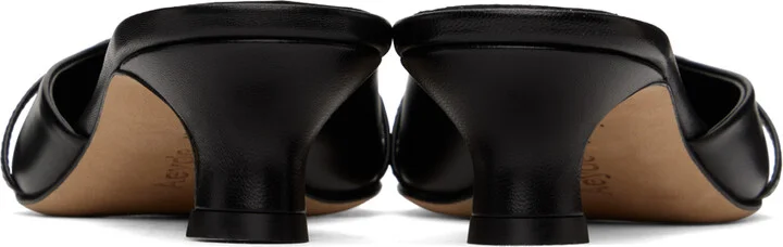 Aeyde Black Iita Heels - Image 2