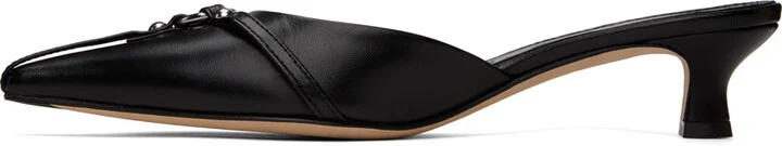 Aeyde Black Iita Heels - Image 3