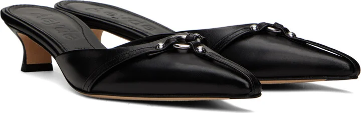 Aeyde Black Iita Heels - Image 4