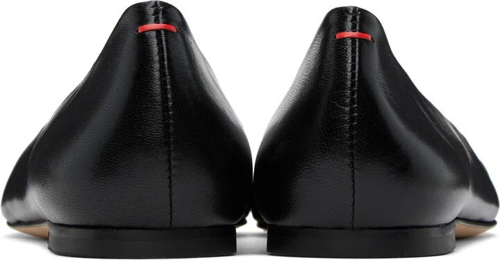 Aeyde Black Iris Ballerina Flats - Image 2