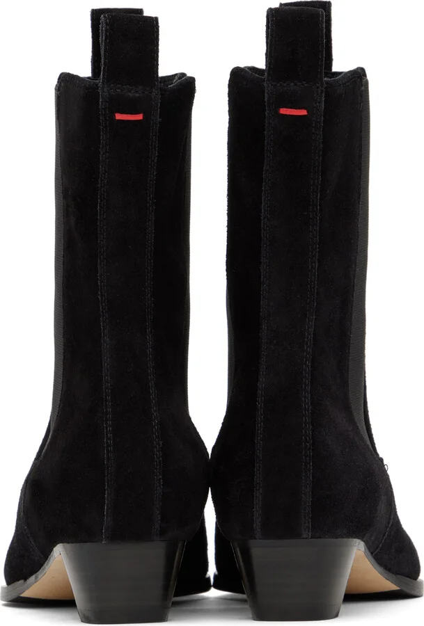 Aeyde Black Kiki Chelsea Boots - Image 2