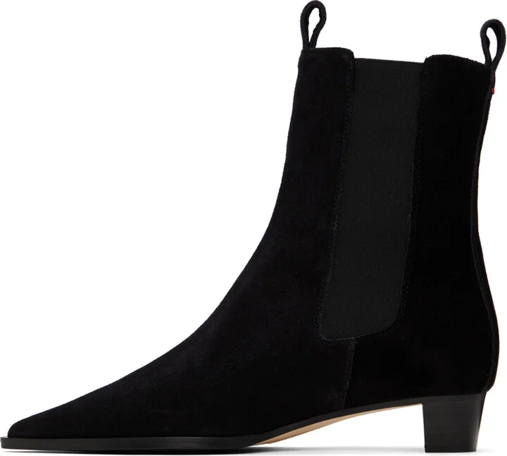 Aeyde Black Kiki Chelsea Boots - Image 3