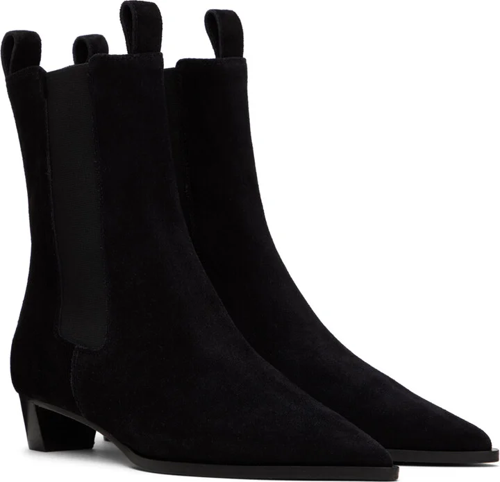 Aeyde Black Kiki Chelsea Boots - Image 4