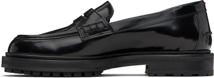 Aeyde Black Leon Loafers - Image 3