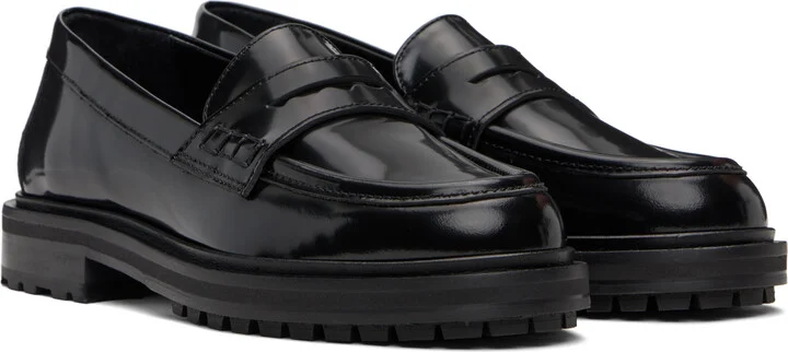 Aeyde Black Leon Loafers - Image 4