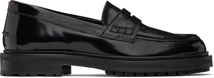 Aeyde Black Leon Loafers