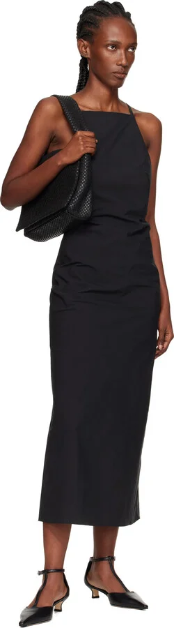 Aeyde Black Liz T-Bar Heels - Image 5