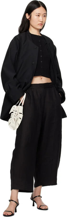 Aeyde Black Mikita Heeled Sandals - Image 5