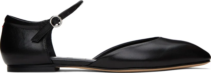 Aeyde Black Miri Loafers