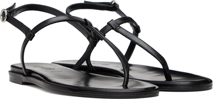 Aeyde Black Nala Sandals - Image 4