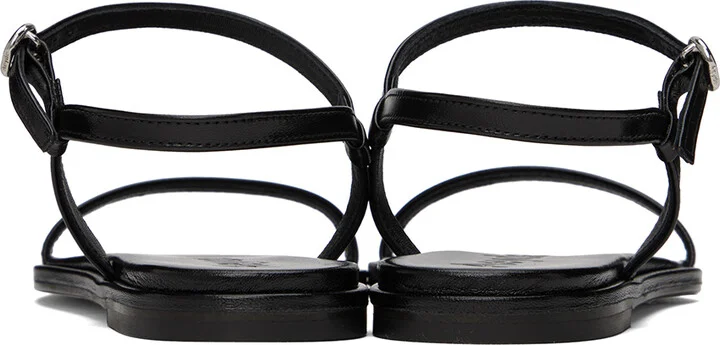 Aeyde Black Nettie Sandals - Image 2