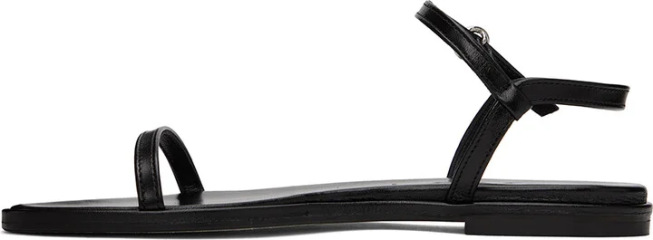 Aeyde Black Nettie Sandals - Image 3
