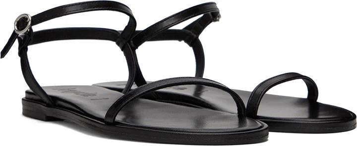 Aeyde Black Nettie Sandals - Image 4