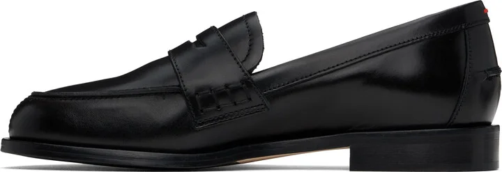 Aeyde Black Oscar Leather Loafers - Image 3
