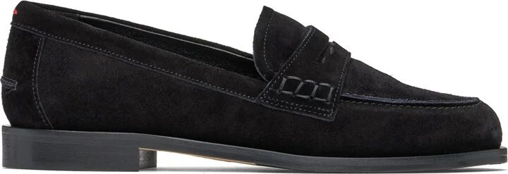Aeyde Black Oscar Loafers