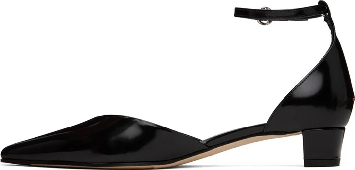 Aeyde Black Perrine Heels - Image 3