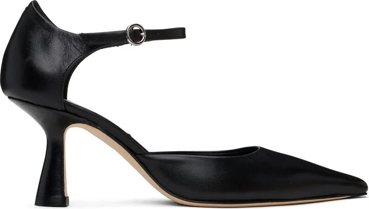 Aeyde Black Salvi Nappa Leather Heels