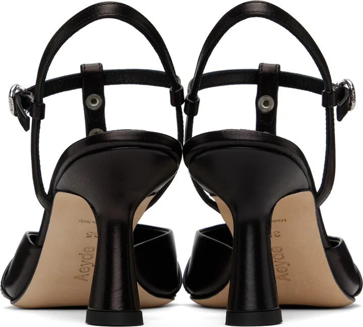 Aeyde Black Saskia Heels - Image 2