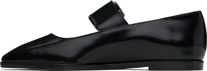 Aeyde Black Sunny Ballerina Flats - Image 3