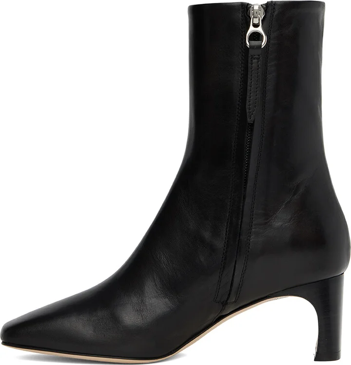 Aeyde Black Tabitha Ankle Boots - Image 3