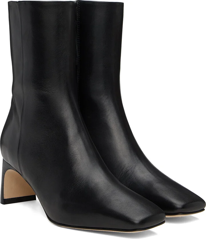 Aeyde Black Tabitha Ankle Boots - Image 4
